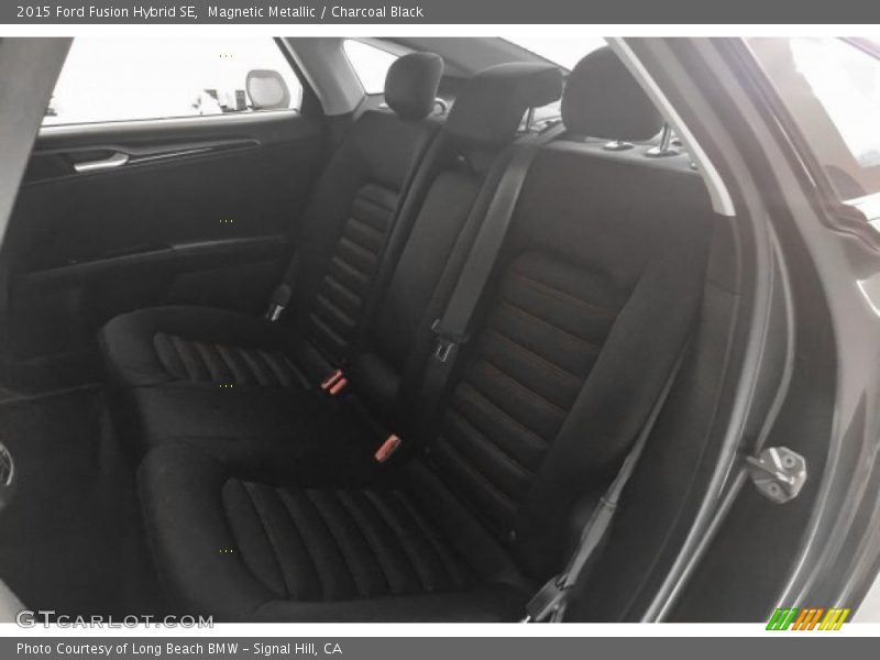 Magnetic Metallic / Charcoal Black 2015 Ford Fusion Hybrid SE