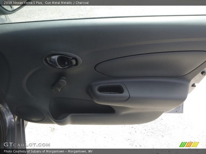 Gun Metal Metallic / Charcoal 2018 Nissan Versa S Plus