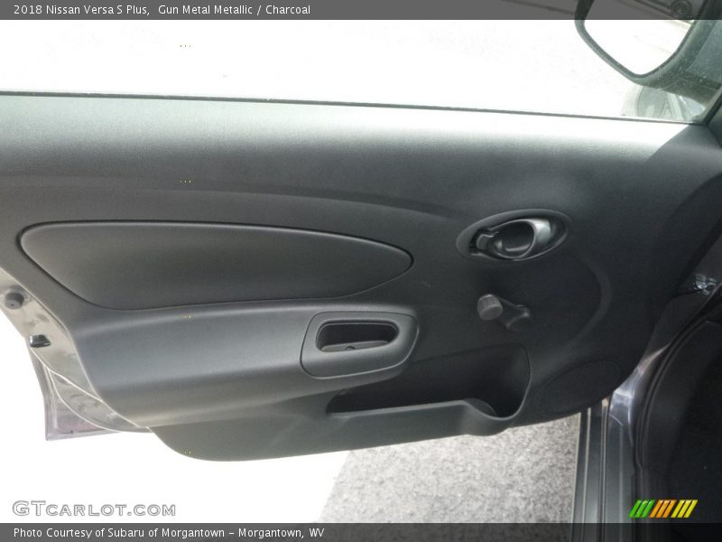 Gun Metal Metallic / Charcoal 2018 Nissan Versa S Plus
