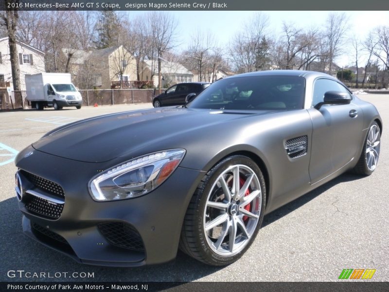 designo Magno Selenite Grey / Black 2016 Mercedes-Benz AMG GT S Coupe