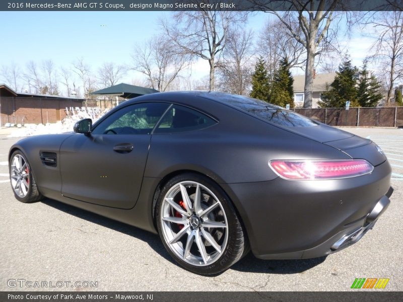 designo Magno Selenite Grey / Black 2016 Mercedes-Benz AMG GT S Coupe