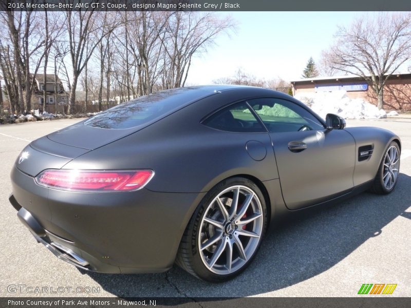 designo Magno Selenite Grey / Black 2016 Mercedes-Benz AMG GT S Coupe