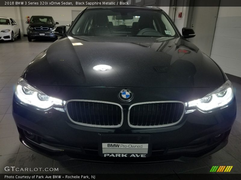 Black Sapphire Metallic / Black 2018 BMW 3 Series 320i xDrive Sedan