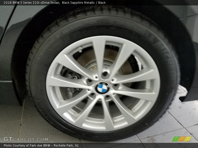 Black Sapphire Metallic / Black 2018 BMW 3 Series 320i xDrive Sedan