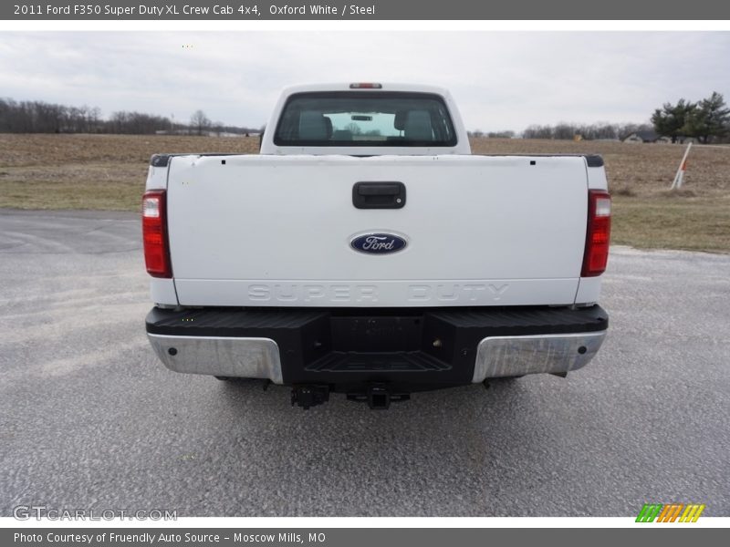 Oxford White / Steel 2011 Ford F350 Super Duty XL Crew Cab 4x4