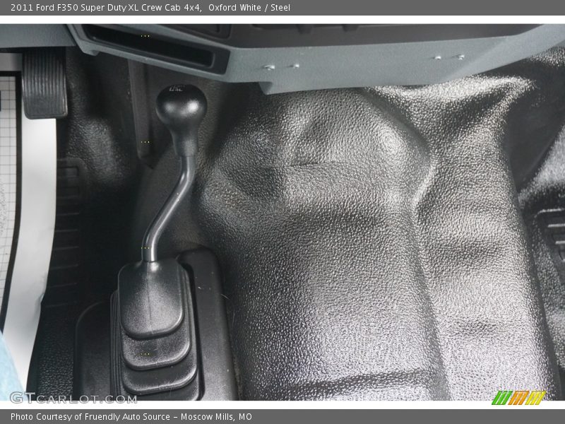 Oxford White / Steel 2011 Ford F350 Super Duty XL Crew Cab 4x4