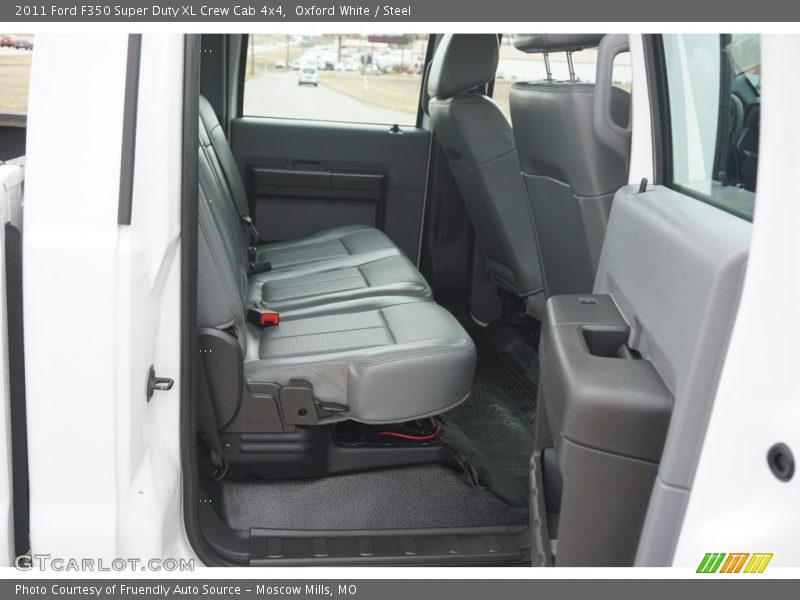 Oxford White / Steel 2011 Ford F350 Super Duty XL Crew Cab 4x4