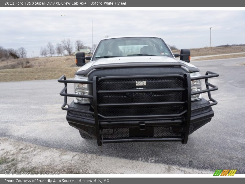 Oxford White / Steel 2011 Ford F350 Super Duty XL Crew Cab 4x4