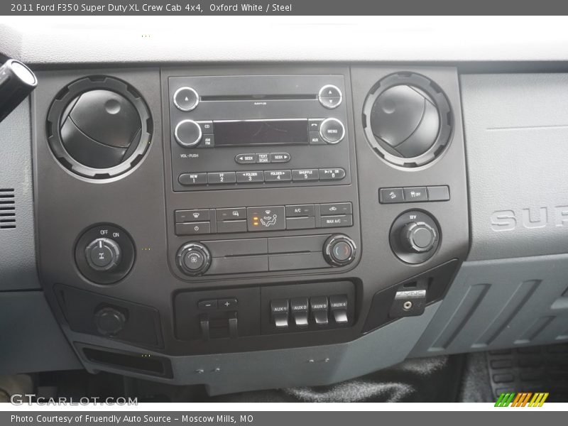 Oxford White / Steel 2011 Ford F350 Super Duty XL Crew Cab 4x4