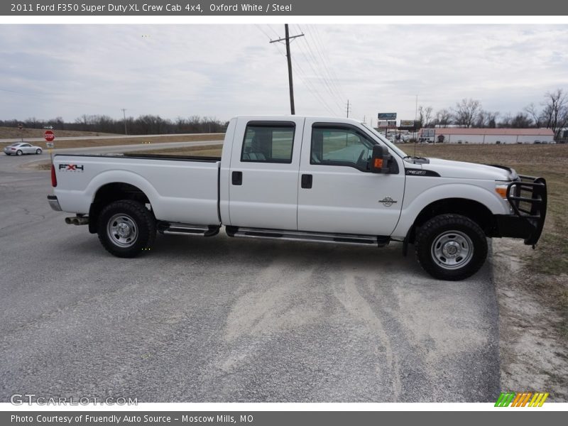 Oxford White / Steel 2011 Ford F350 Super Duty XL Crew Cab 4x4