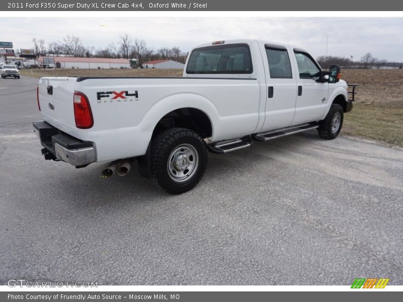 Oxford White / Steel 2011 Ford F350 Super Duty XL Crew Cab 4x4