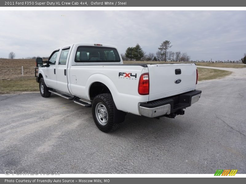 Oxford White / Steel 2011 Ford F350 Super Duty XL Crew Cab 4x4