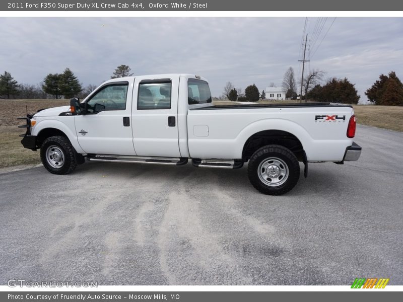 Oxford White / Steel 2011 Ford F350 Super Duty XL Crew Cab 4x4