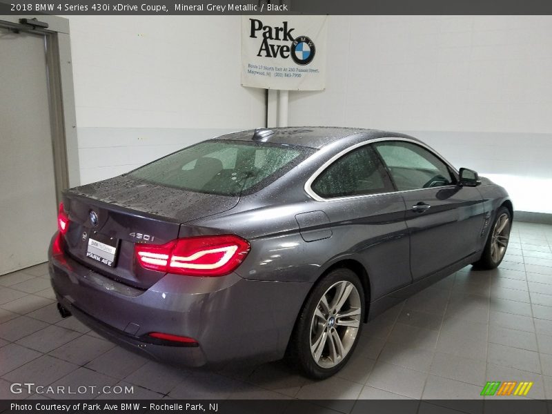 Mineral Grey Metallic / Black 2018 BMW 4 Series 430i xDrive Coupe