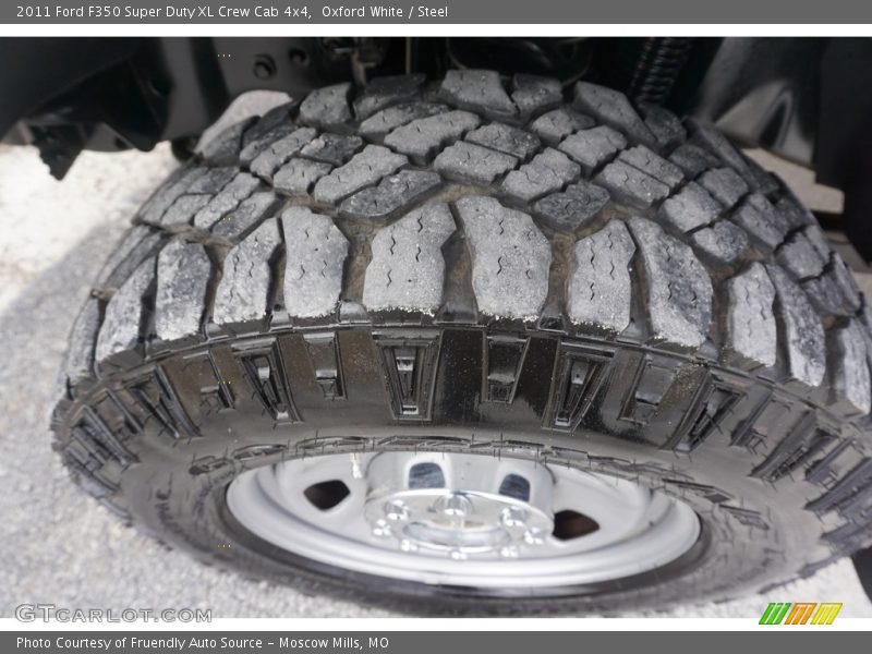 Oxford White / Steel 2011 Ford F350 Super Duty XL Crew Cab 4x4