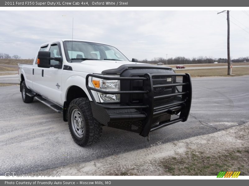 Oxford White / Steel 2011 Ford F350 Super Duty XL Crew Cab 4x4