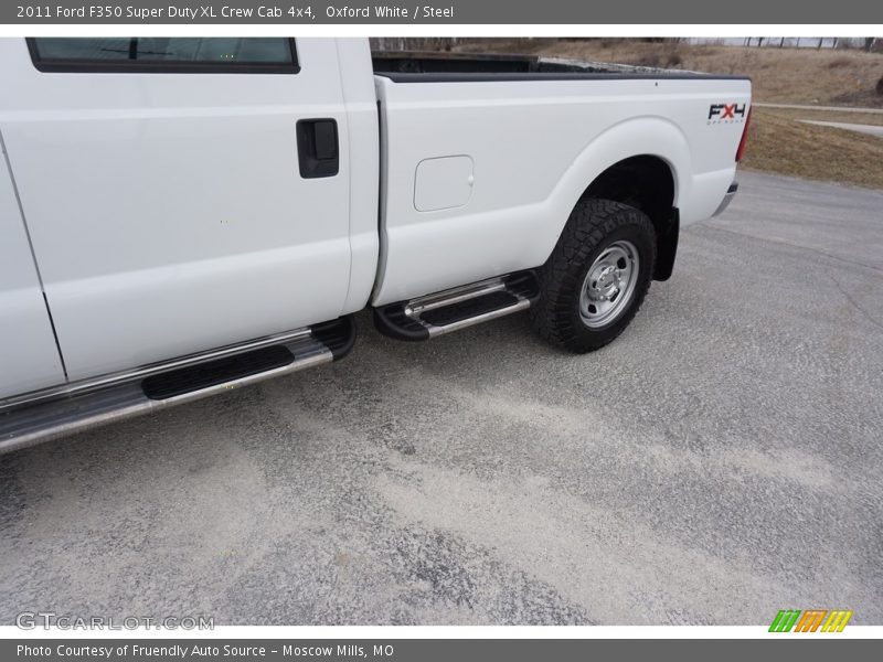Oxford White / Steel 2011 Ford F350 Super Duty XL Crew Cab 4x4