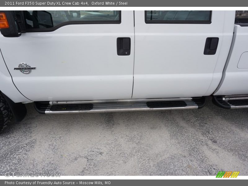 Oxford White / Steel 2011 Ford F350 Super Duty XL Crew Cab 4x4
