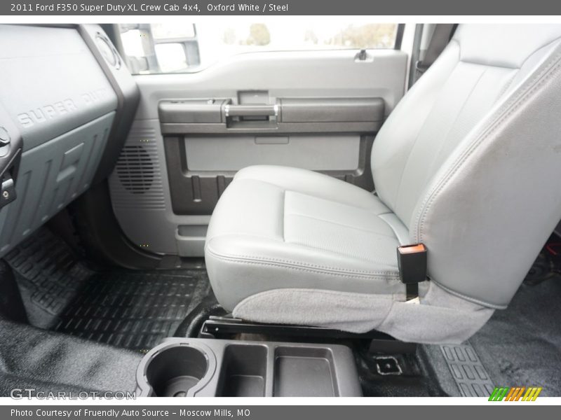 Oxford White / Steel 2011 Ford F350 Super Duty XL Crew Cab 4x4