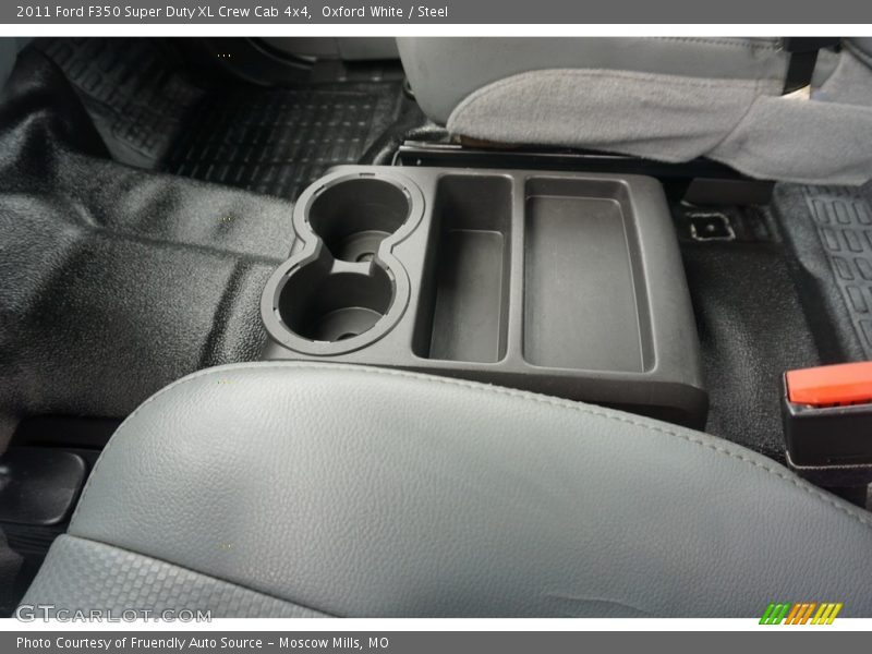 Oxford White / Steel 2011 Ford F350 Super Duty XL Crew Cab 4x4