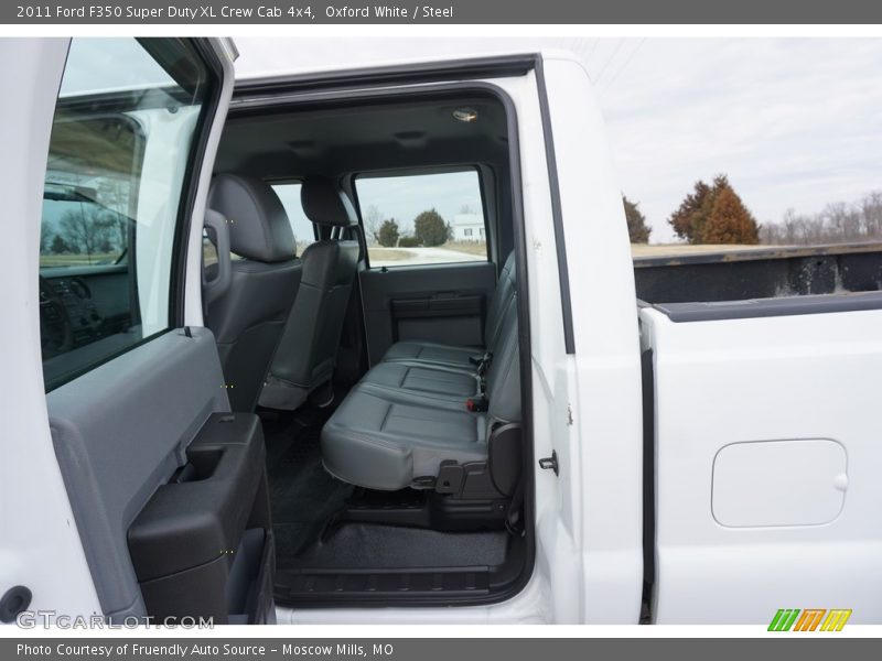 Oxford White / Steel 2011 Ford F350 Super Duty XL Crew Cab 4x4
