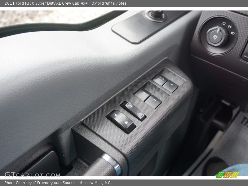 Oxford White / Steel 2011 Ford F350 Super Duty XL Crew Cab 4x4