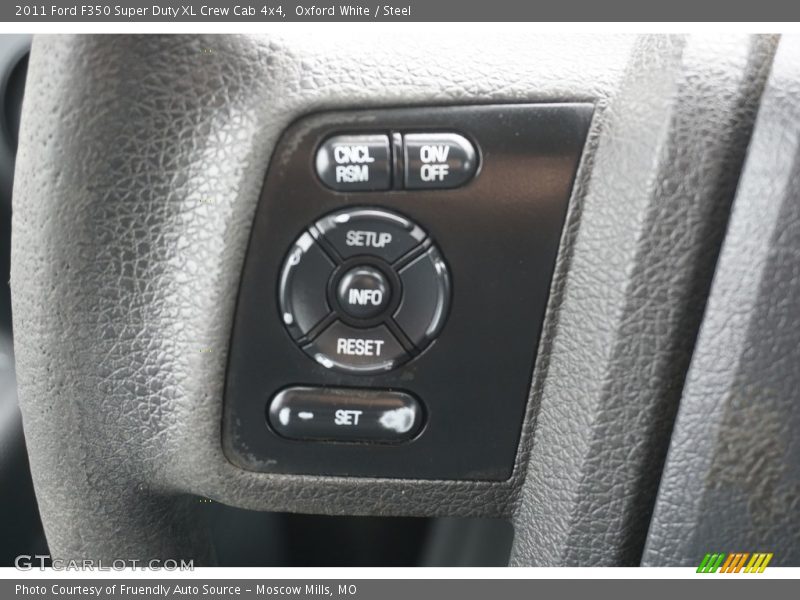 Oxford White / Steel 2011 Ford F350 Super Duty XL Crew Cab 4x4