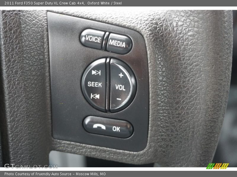Oxford White / Steel 2011 Ford F350 Super Duty XL Crew Cab 4x4