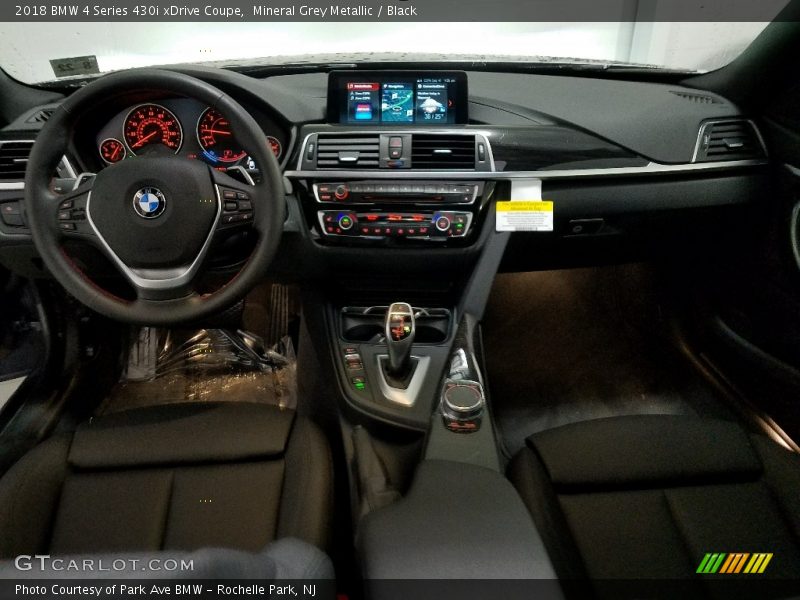Mineral Grey Metallic / Black 2018 BMW 4 Series 430i xDrive Coupe