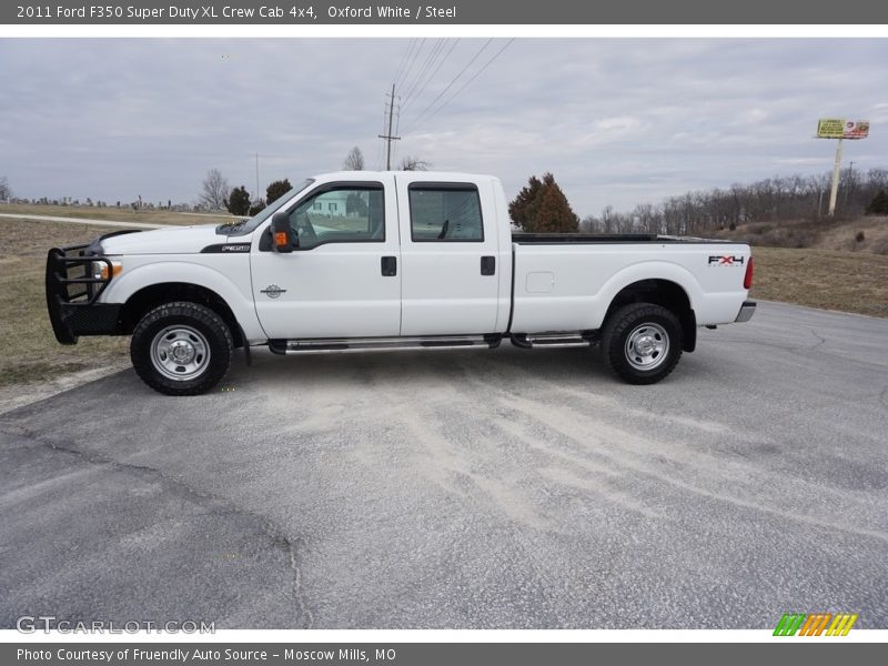 Oxford White / Steel 2011 Ford F350 Super Duty XL Crew Cab 4x4