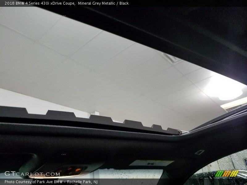 Mineral Grey Metallic / Black 2018 BMW 4 Series 430i xDrive Coupe