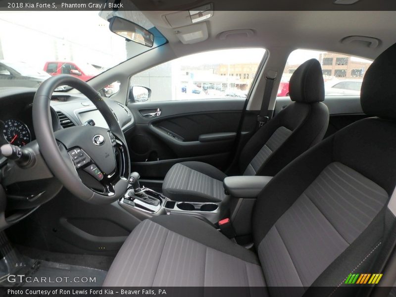 Front Seat of 2018 Forte S