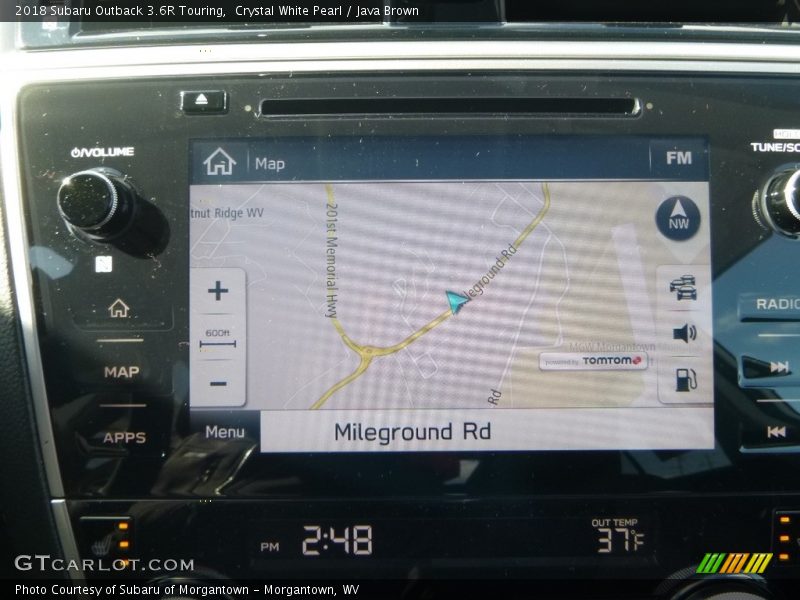 Crystal White Pearl / Java Brown 2018 Subaru Outback 3.6R Touring