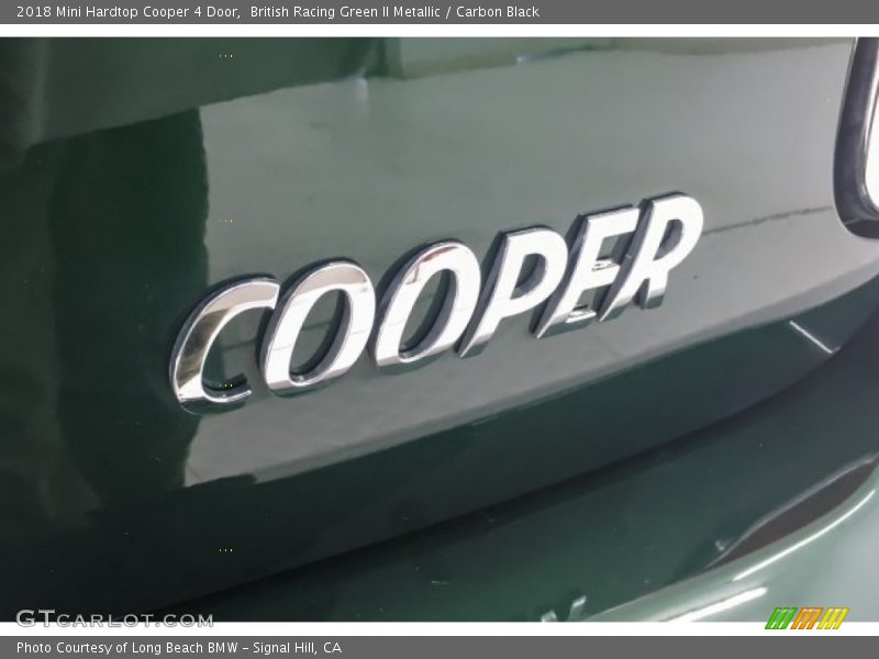 British Racing Green II Metallic / Carbon Black 2018 Mini Hardtop Cooper 4 Door