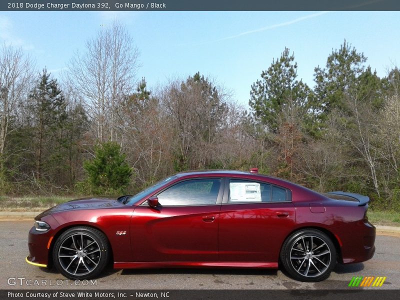 Go Mango / Black 2018 Dodge Charger Daytona 392
