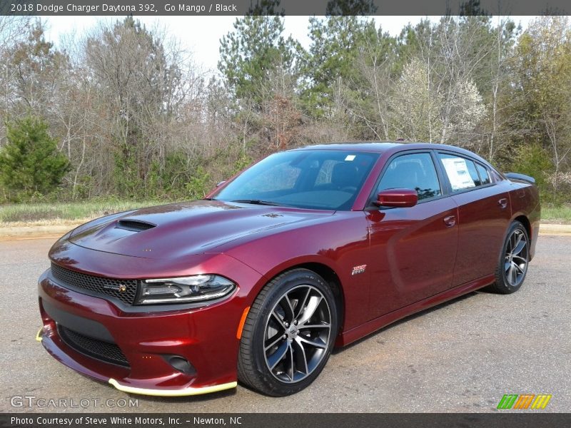 Go Mango / Black 2018 Dodge Charger Daytona 392
