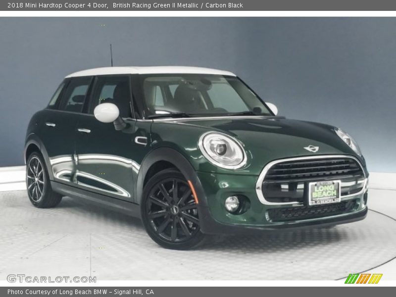 British Racing Green II Metallic / Carbon Black 2018 Mini Hardtop Cooper 4 Door