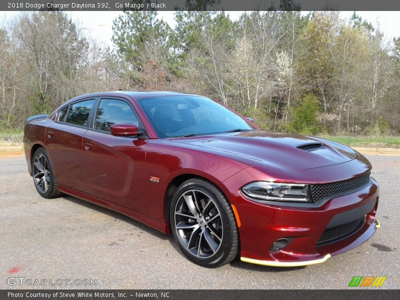 Go Mango / Black 2018 Dodge Charger Daytona 392