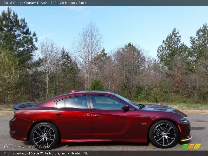 Go Mango / Black 2018 Dodge Charger Daytona 392
