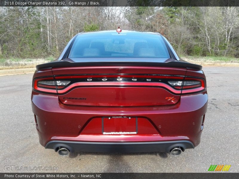 Go Mango / Black 2018 Dodge Charger Daytona 392