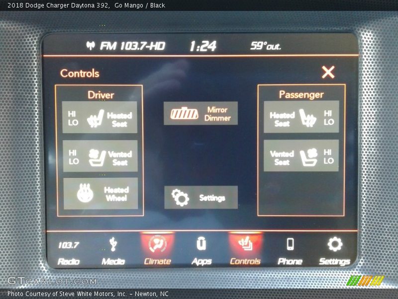 Go Mango / Black 2018 Dodge Charger Daytona 392