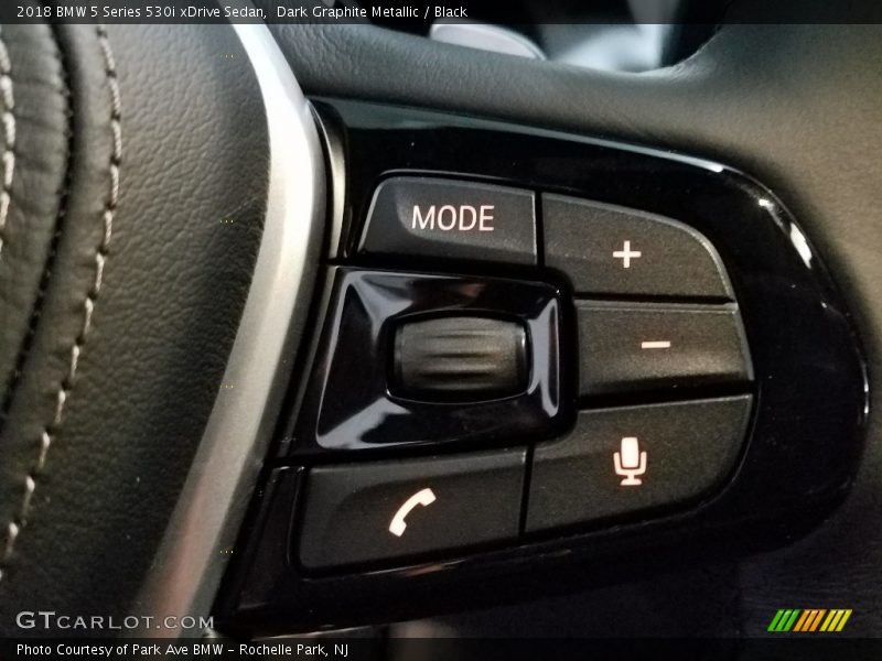 Dark Graphite Metallic / Black 2018 BMW 5 Series 530i xDrive Sedan