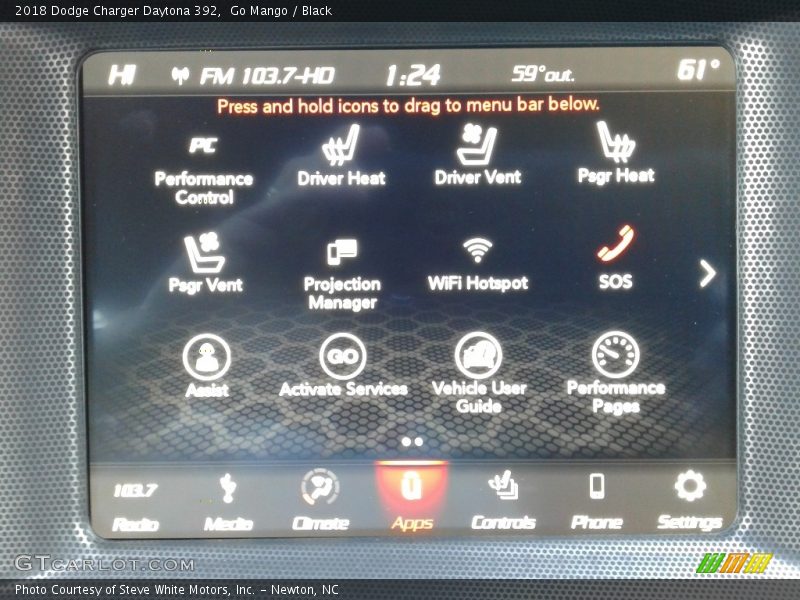 Go Mango / Black 2018 Dodge Charger Daytona 392