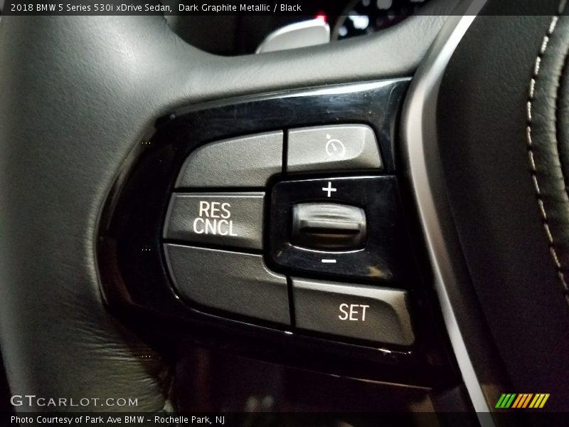 Dark Graphite Metallic / Black 2018 BMW 5 Series 530i xDrive Sedan