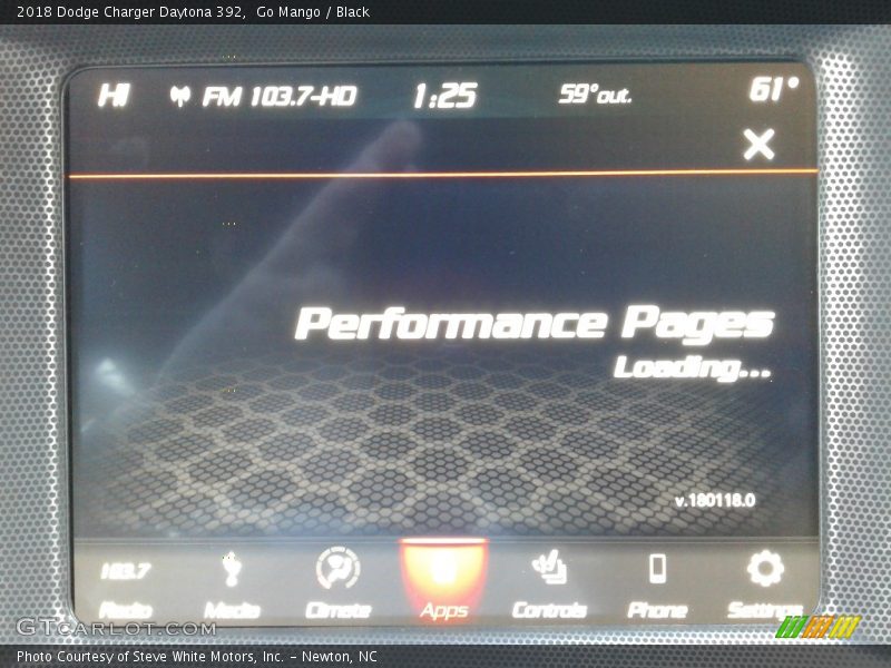 Go Mango / Black 2018 Dodge Charger Daytona 392