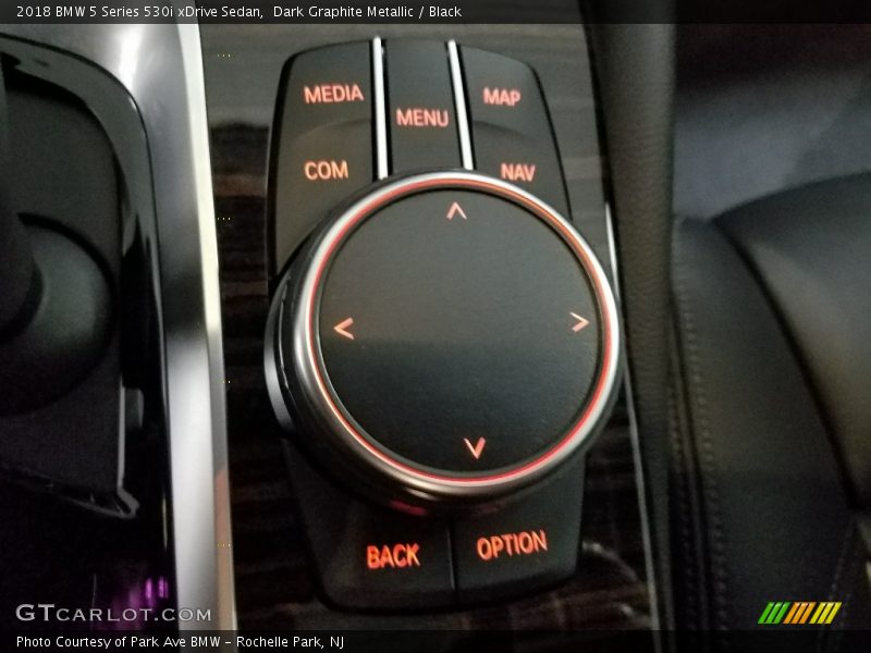Dark Graphite Metallic / Black 2018 BMW 5 Series 530i xDrive Sedan