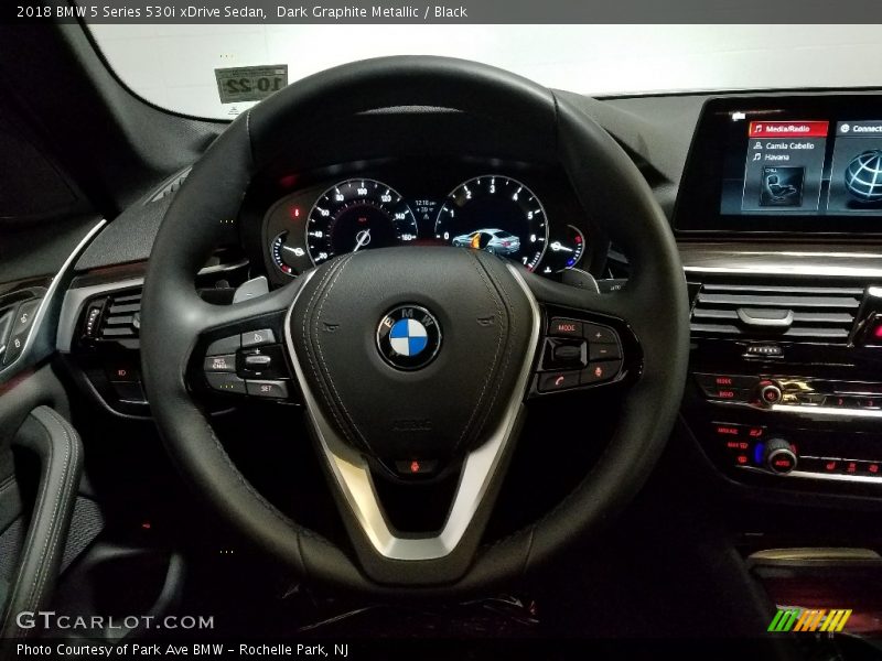 Dark Graphite Metallic / Black 2018 BMW 5 Series 530i xDrive Sedan