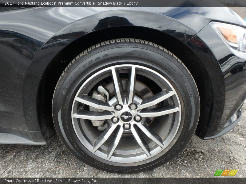  2017 Mustang EcoBoost Premium Convertible Wheel