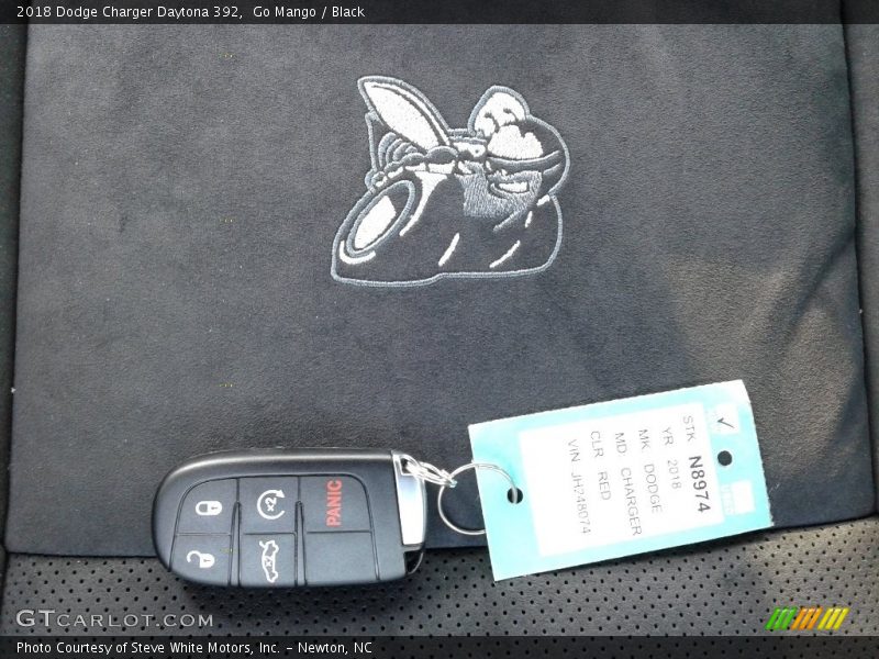 Go Mango / Black 2018 Dodge Charger Daytona 392