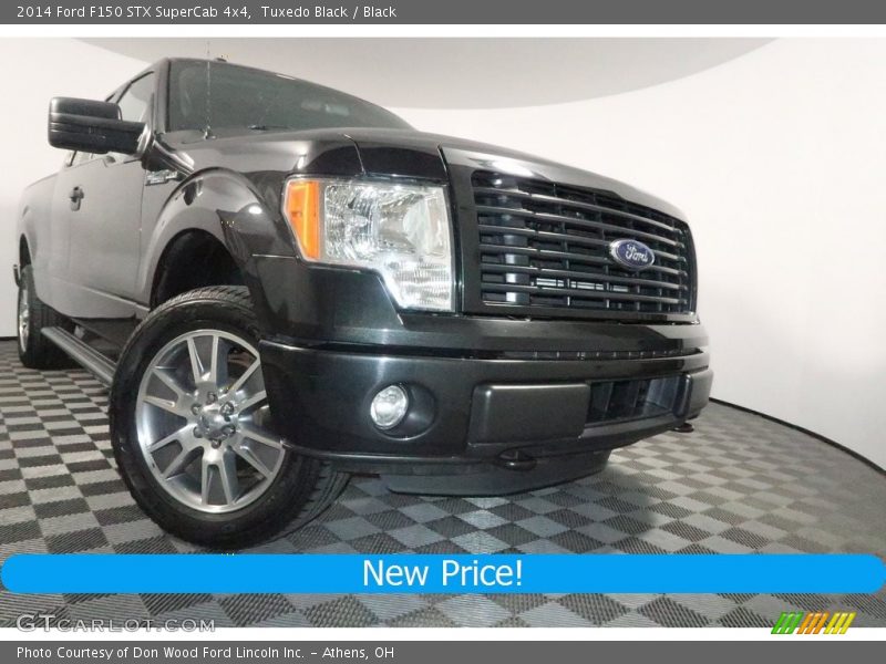 Tuxedo Black / Black 2014 Ford F150 STX SuperCab 4x4
